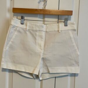 LOFT white shorts